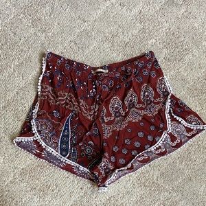 Flowy High Waist Shorts